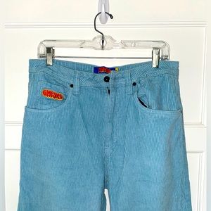 Blue Empyre corduroy skate pants!